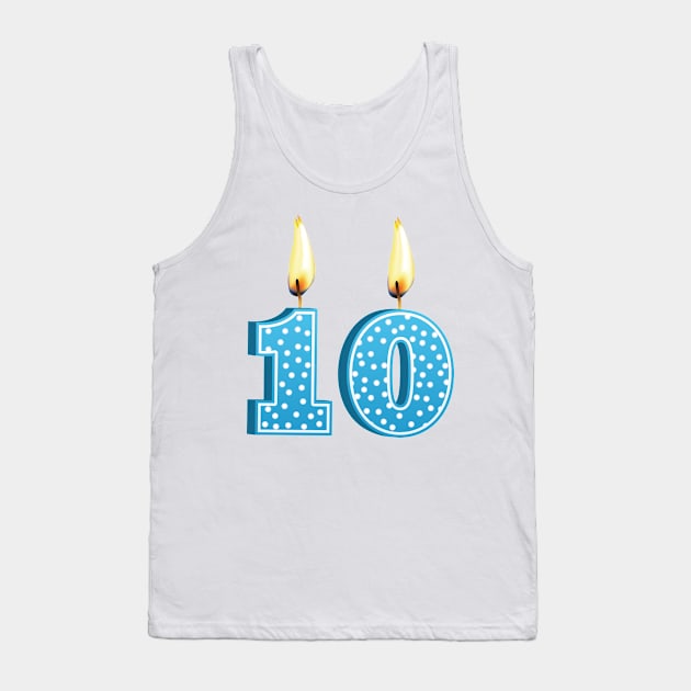 Number 10! Tank Top by SWON Design